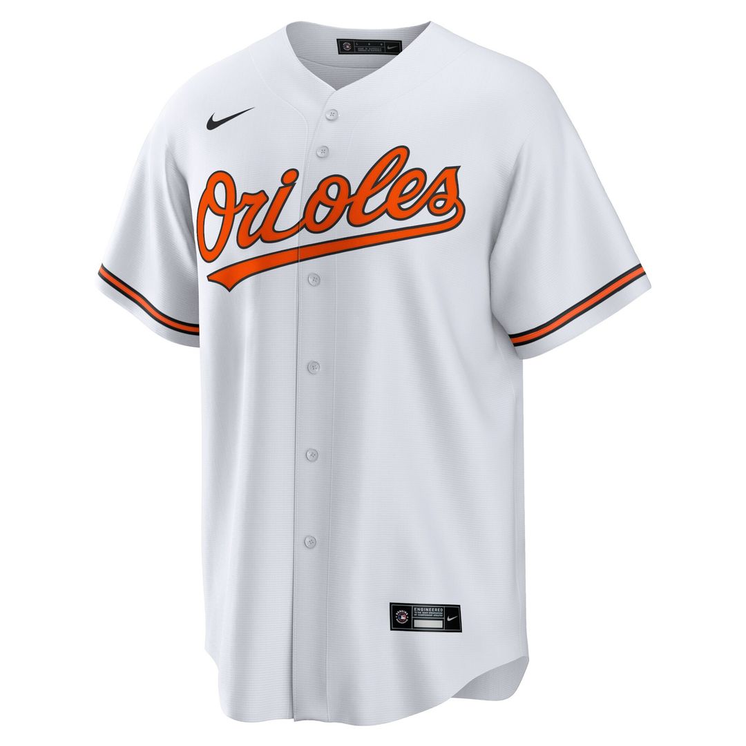 Baltimore Orioles Felix Bautista Nike Replica Player Jersey - White MLB Team Jersey Baseball Fan Apparel