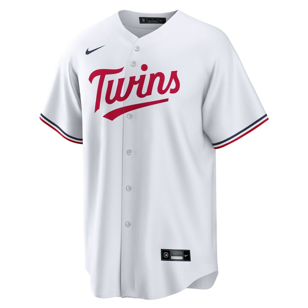 Minnesota Twins Matt Wallner Nike Home Replica Jersey - White MLB Team Jersey Baseball Fan Apparel