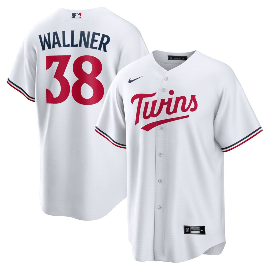 Minnesota Twins Matt Wallner Nike Home Replica Jersey - White MLB Team Jersey Baseball Fan Apparel