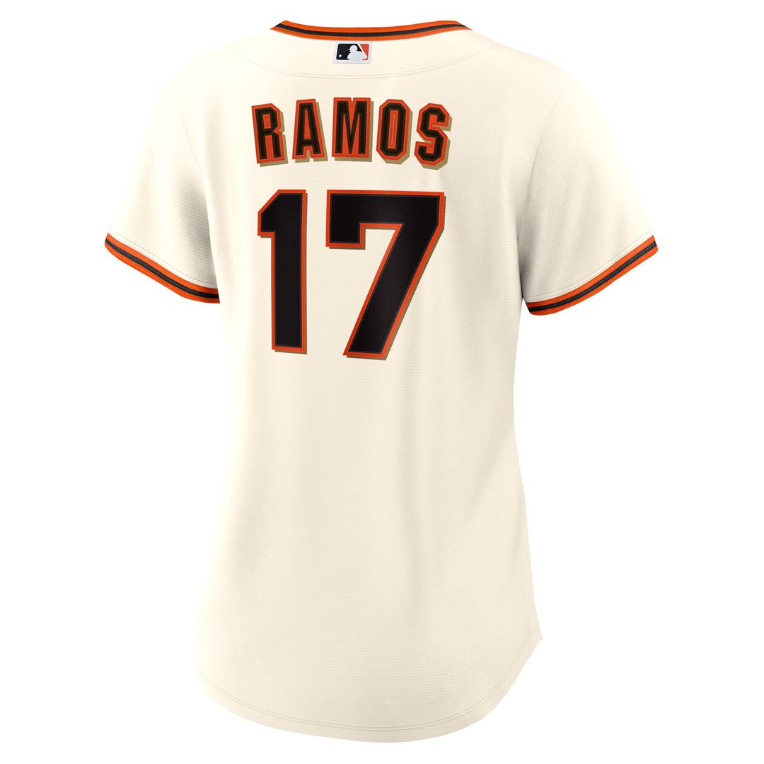 San Francisco Giants Heliot Ramos Nike Women's Home Replica Jersey - White MLB Team Jersey Baseball Fan Apparel