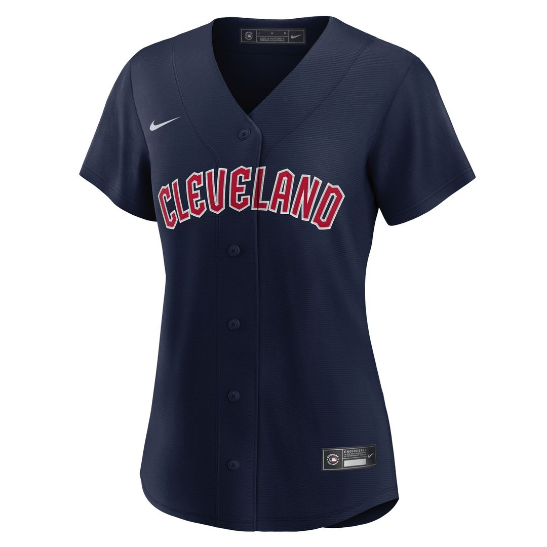 Cleveland Guardians Women's Nike Home Replica Team Jersey - White MLB Team Jersey Baseball Fan Apparel