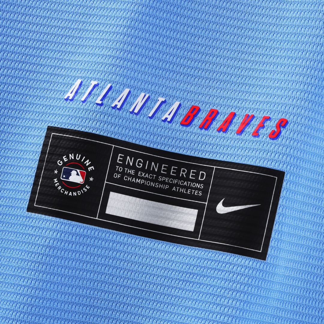 Atlanta Braves Ha - Seong Kim Nike 2026 City Connect Stadium Jersey - Powder Blue MLB Team Jersey Baseball Fan Apparel