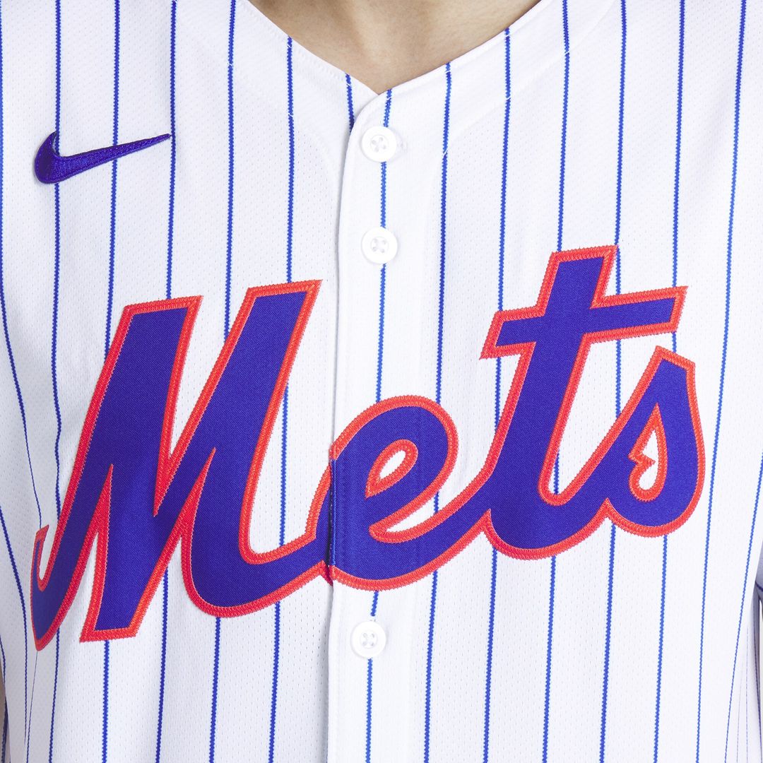 New York Mets Nike Home Replica Team Jersey - White MLB Team Jersey Baseball Fan Apparel