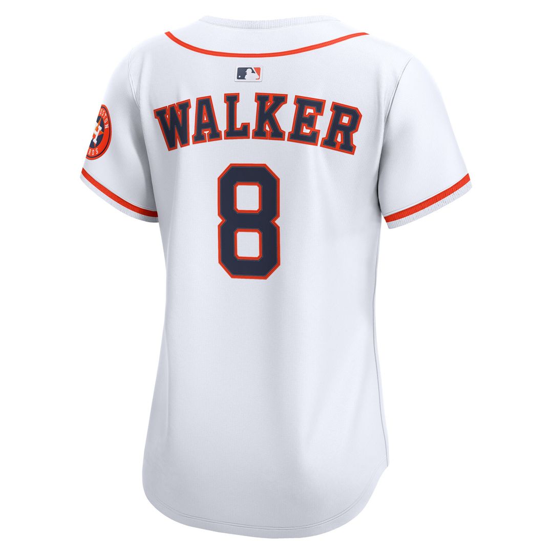 Houston Astros Christian Walker Nike Women's Home Limited Player Jersey - White MLB Team Jersey Baseball Fan Apparel