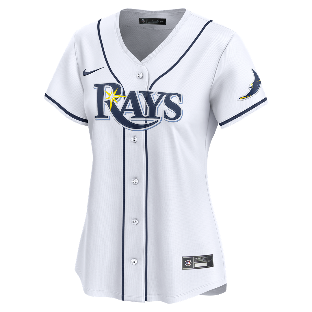 Tampa Bay Rays Nike Women's Home Limited Jersey - White MLB Team Jersey Baseball Fan Apparel