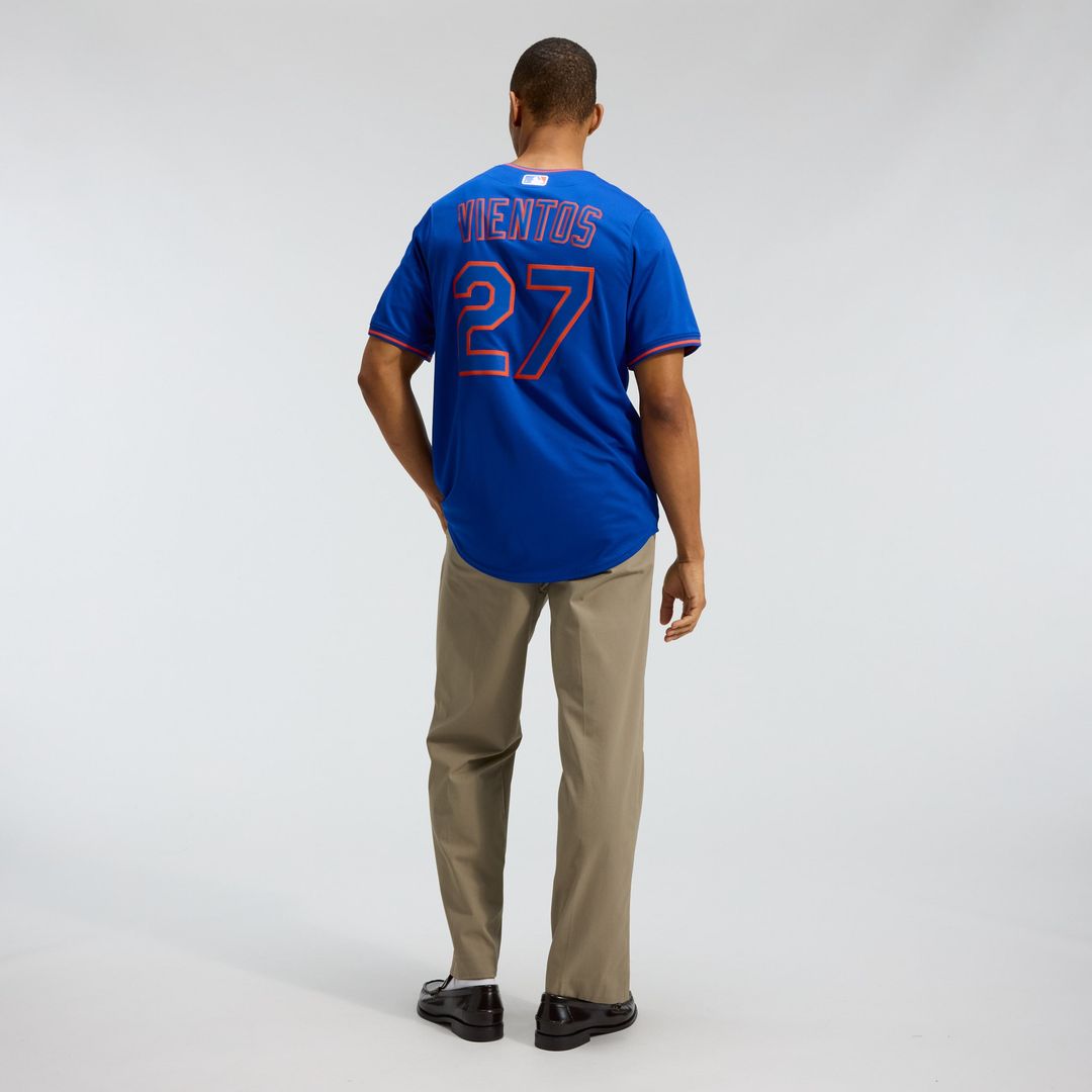 New York Mets Mark Vientos Nike Alternate Limited Player Jersey - Royal MLB Team Jersey Baseball Fan Apparel