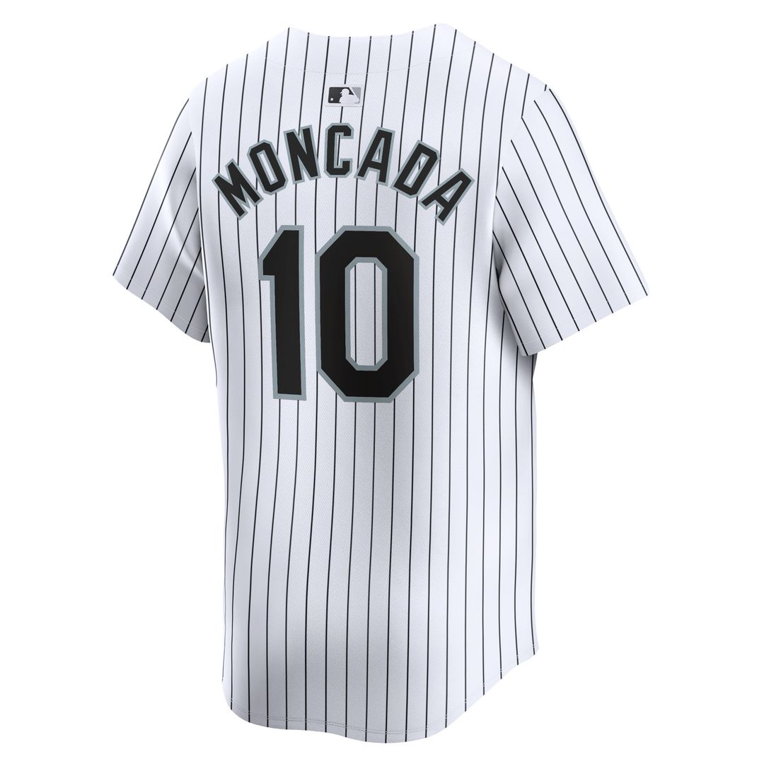 Chicago White Sox Yoan Moncada Nike Home Limited Player Jersey - White MLB Team Jersey Baseball Fan Apparel