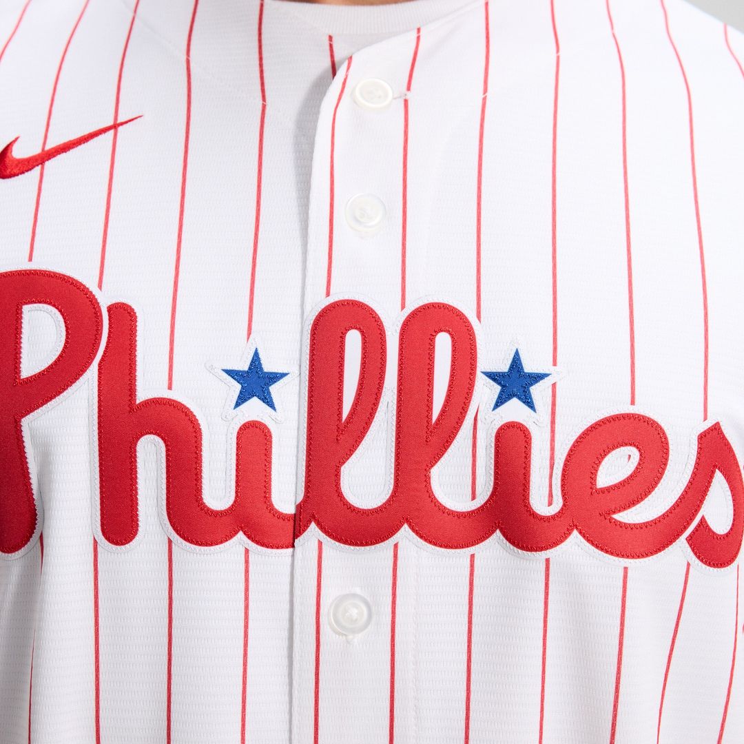 Philadelphia Phillies Nike Home Replica Team Jersey - White MLB Team Jersey Baseball Fan Apparel