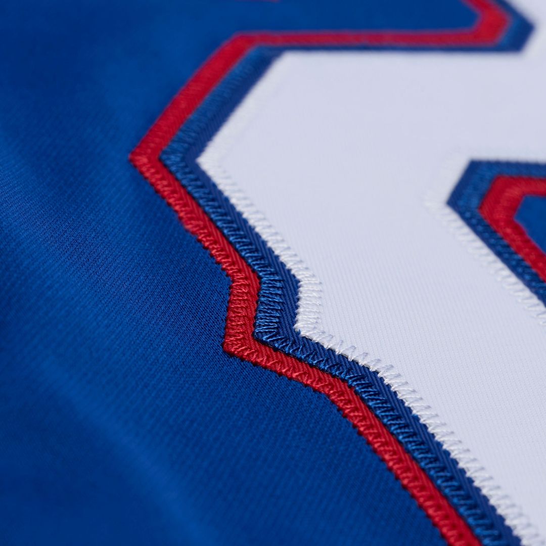 Texas Rangers Adrian Beltre Mitchell & Ness Cooperstown Mesh Batting Practice Button - Up Jersey - Royal MLB Team Jersey Baseball Fan Apparel