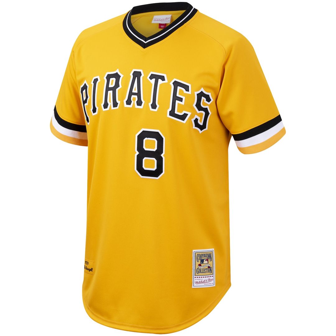 Pittsburgh Pirates Willie Stargell Mitchell & Ness Cooperstown Authentic Jersey - Gold MLB Team Jersey Baseball Fan Apparel