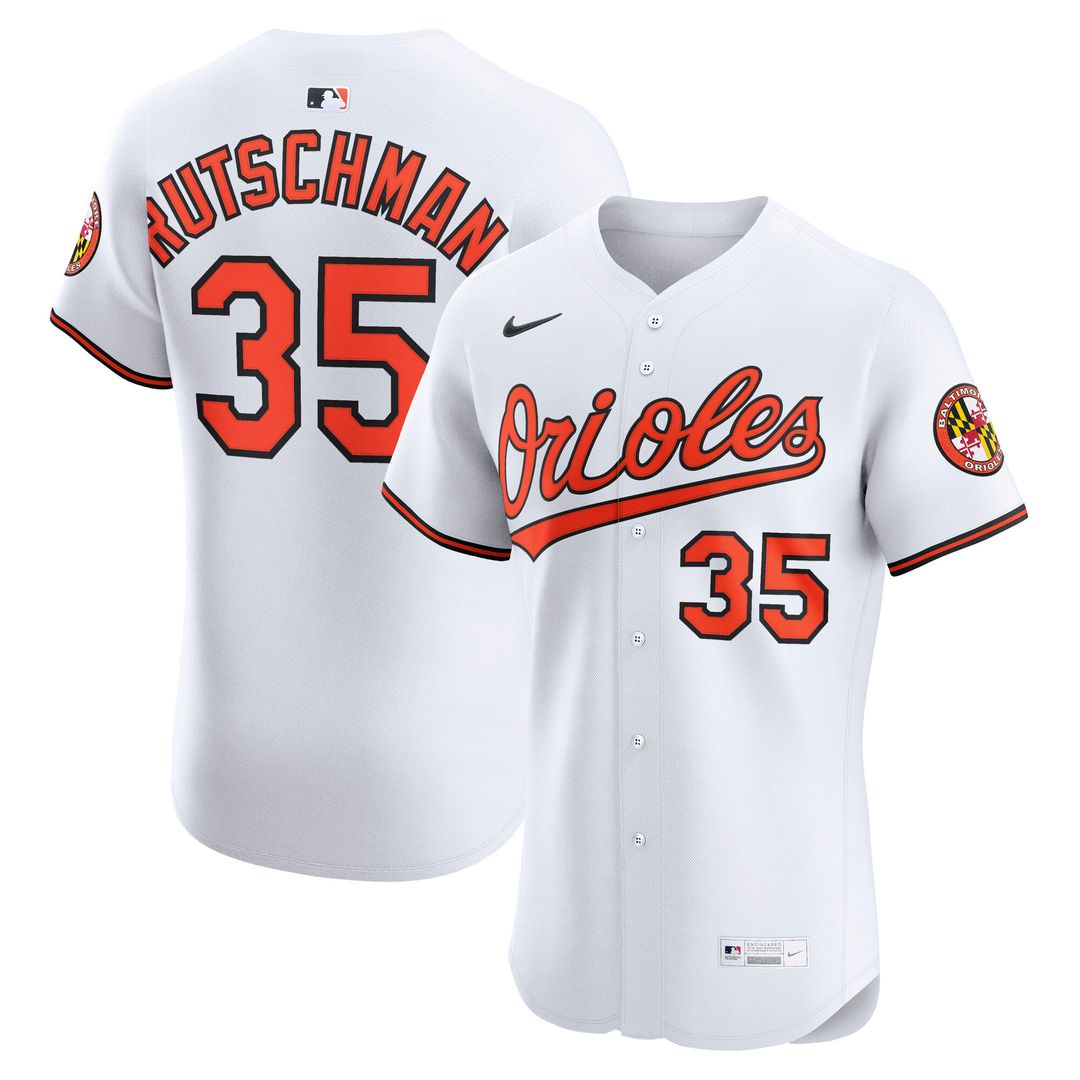 Baltimore Orioles Adley Rutschman Nike Alternate Elite Jersey - Black MLB Team Jersey Baseball Fan Apparel