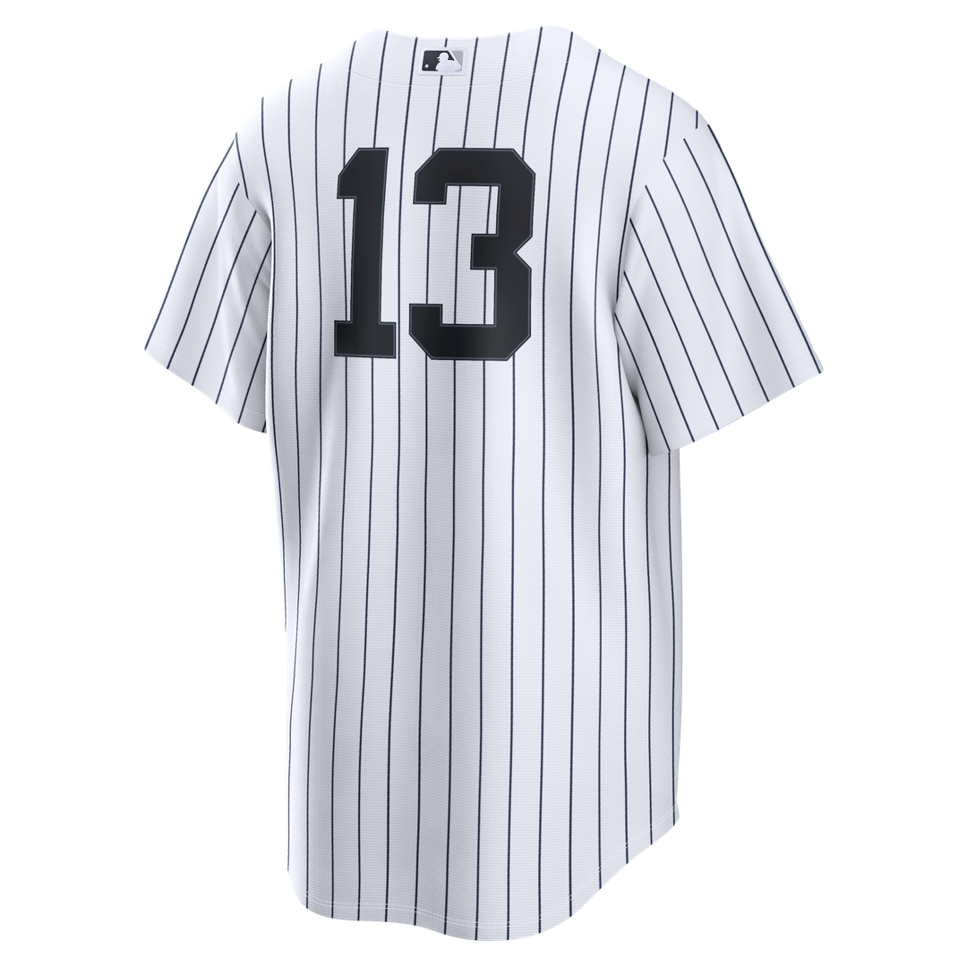 New York Yankees Jazz Chisholm Jr. Nike Home Replica Jersey - White MLB Team Jersey Baseball Fan Apparel
