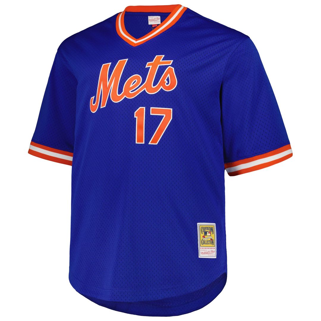 New York Mets Keith Hernandez Mitchell & Ness 1986 Cooperstown Mesh Pullover Jersey - Royal MLB Team Jersey Baseball Fan Apparel