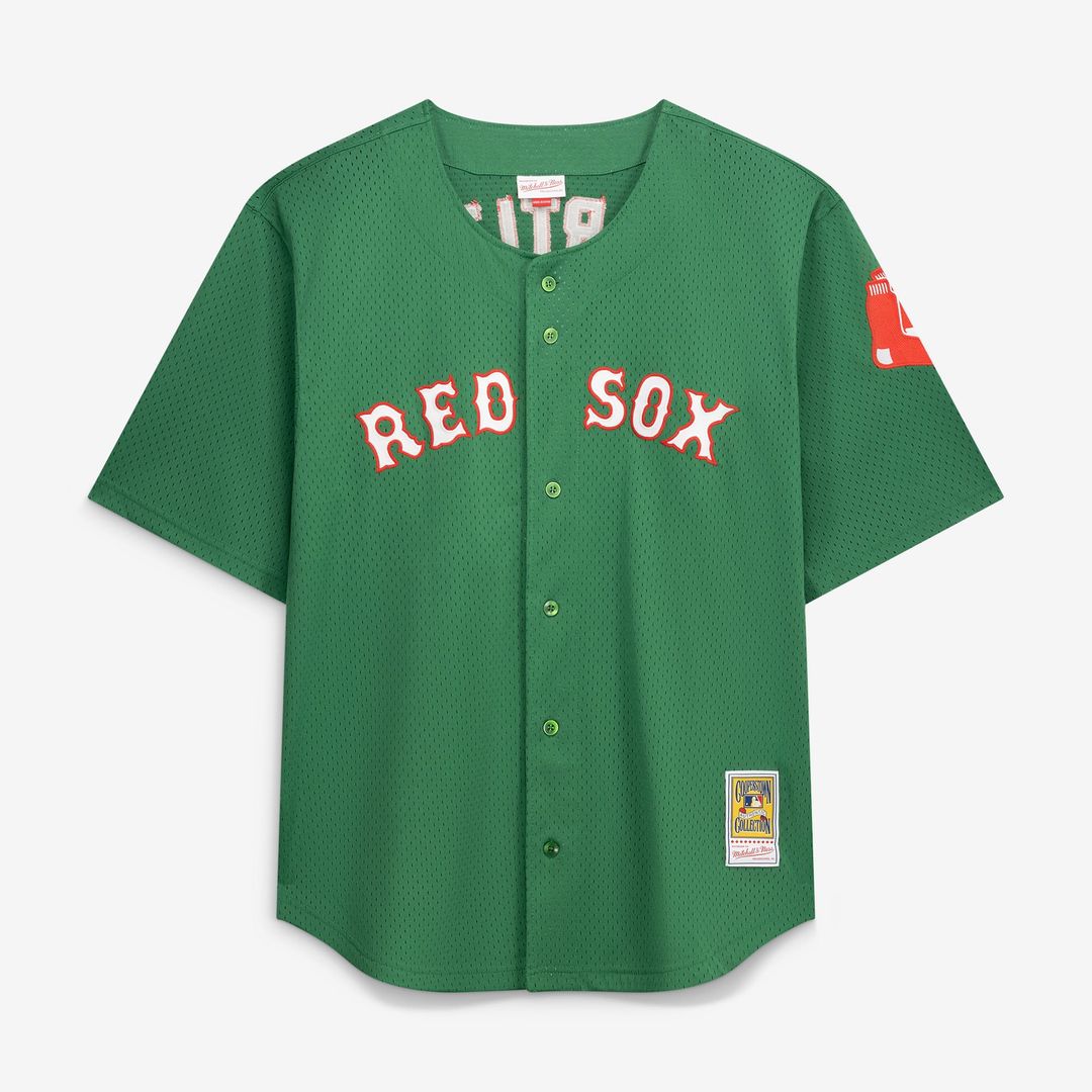 Boston Red Sox David Ortiz Mitchell & Ness Big & Tall Cooperstown Mesh Batting Practice Jersey - Red MLB Team Jersey Baseball Fan Apparel