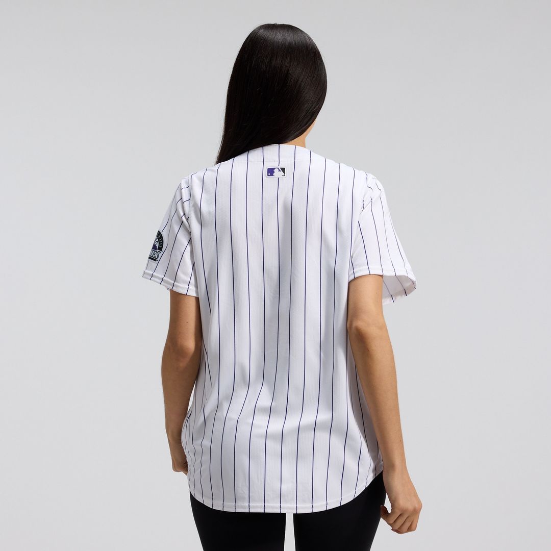 Colorado Rockies Nike Women's Home Limited Jersey - White MLB Team Jersey Baseball Fan Apparel