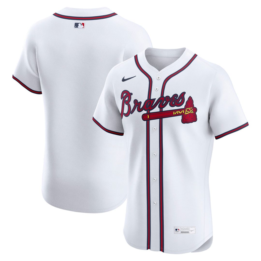 Atlanta Braves Nike Alternate Elite Jersey - Red MLB Team Jersey Baseball Fan Apparel