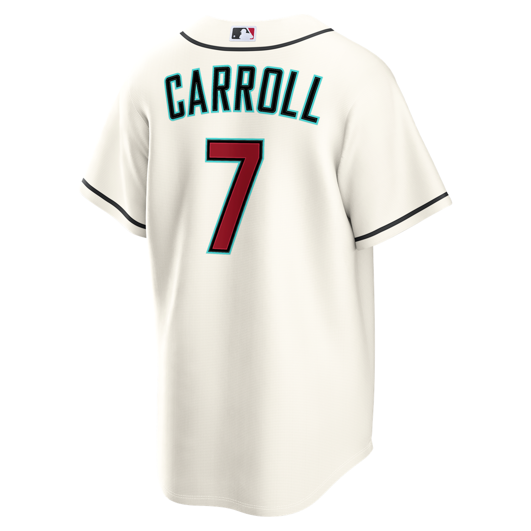 Arizona Diamondbacks Corbin Carroll Nike Home Replica Jersey - Cream MLB Team Jersey Baseball Fan Apparel