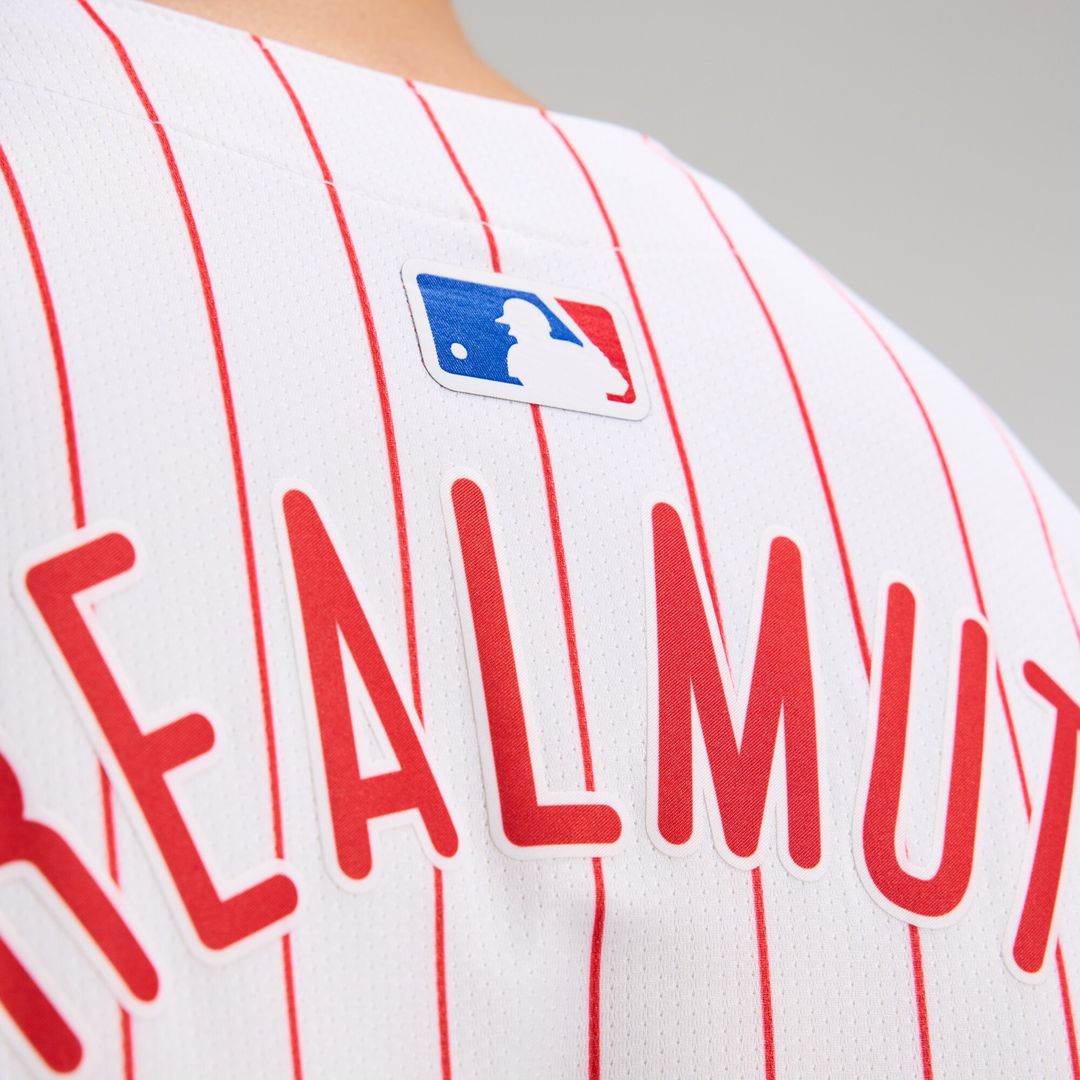 Philadelphia Phillies J.T. Realmuto Nike Home Limited Player Jersey - White MLB Team Jersey Baseball Fan Apparel