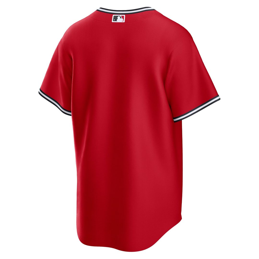 Cleveland Guardians Nike Alternate 2 Replica Jersey - Red MLB Team Jersey Baseball Fan Apparel