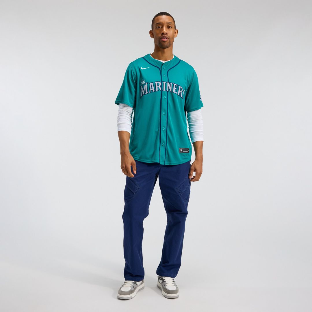 Seattle Mariners Cal Raleigh Nike Alternate Limited Jersey - Teal MLB Team Jersey Baseball Fan Apparel