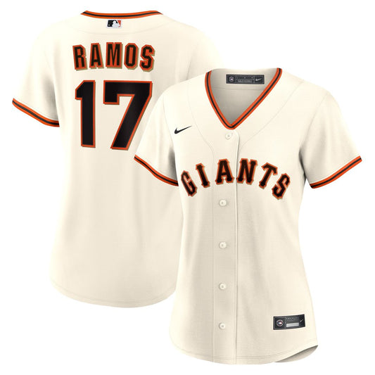 San Francisco Giants Heliot Ramos Nike Women's Home Replica Jersey - White MLB Team Jersey Baseball Fan Apparel