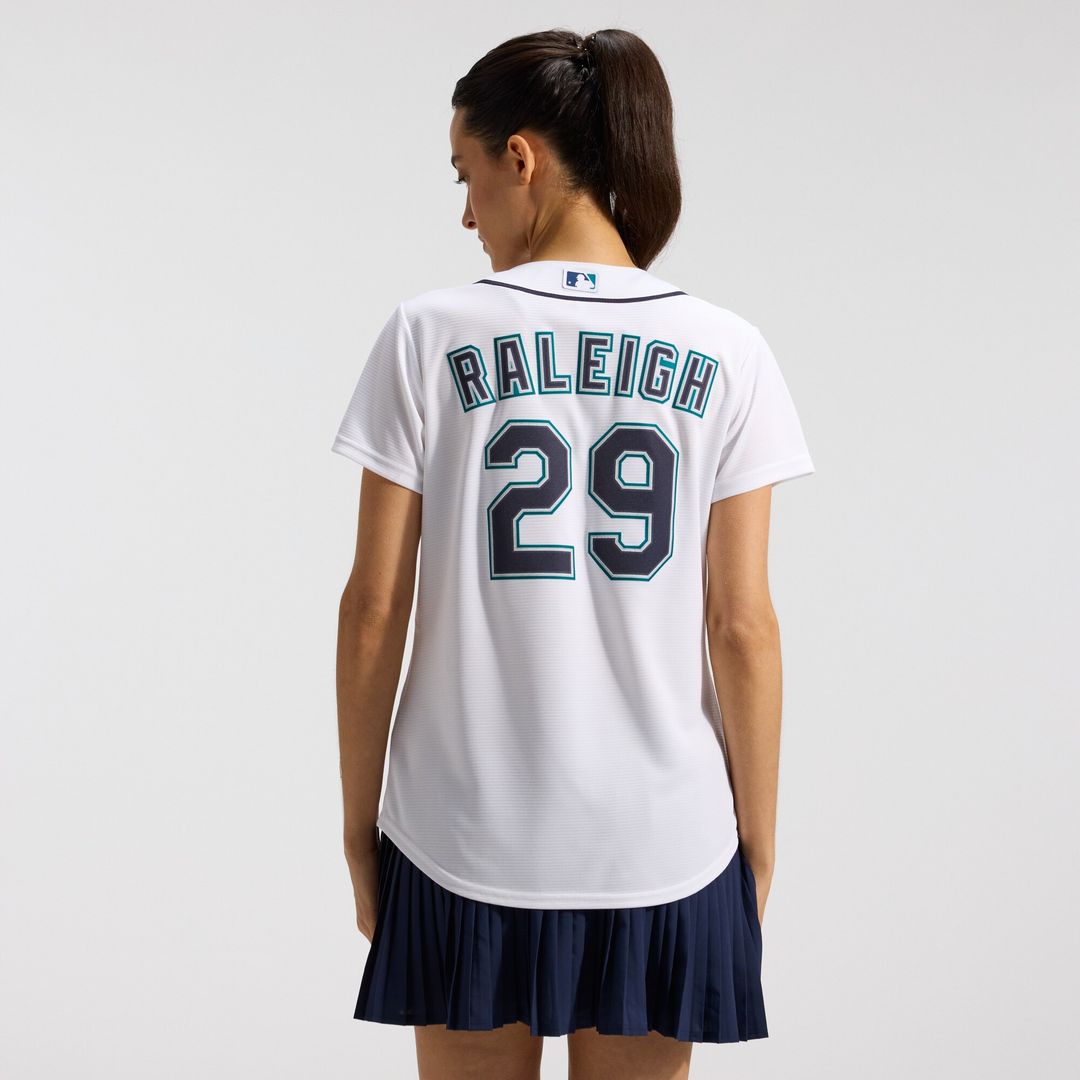 Seattle Mariners Cal Raleigh Nike Women's Home Replica Jersey - White MLB Team Jersey Baseball Fan Apparel
