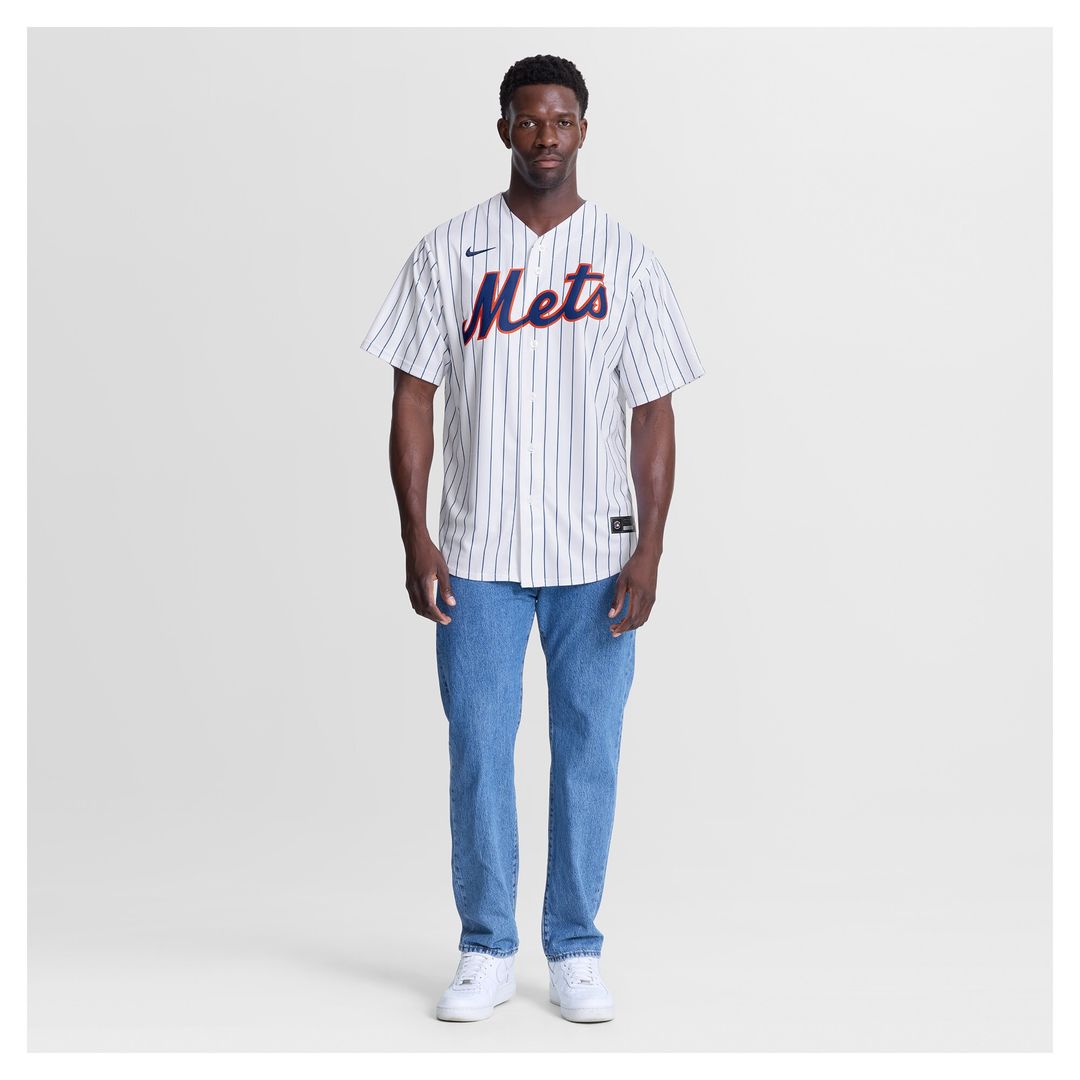New York Mets Nolan McLean Nike Home Replica Jersey - White MLB Team Jersey Baseball Fan Apparel