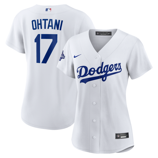 Los Angeles Dodgers Shohei Ohtani Nike Women's 2025 World Series Champions Home Replica Jersey - White MLB Team Jersey Baseball Fan Apparel