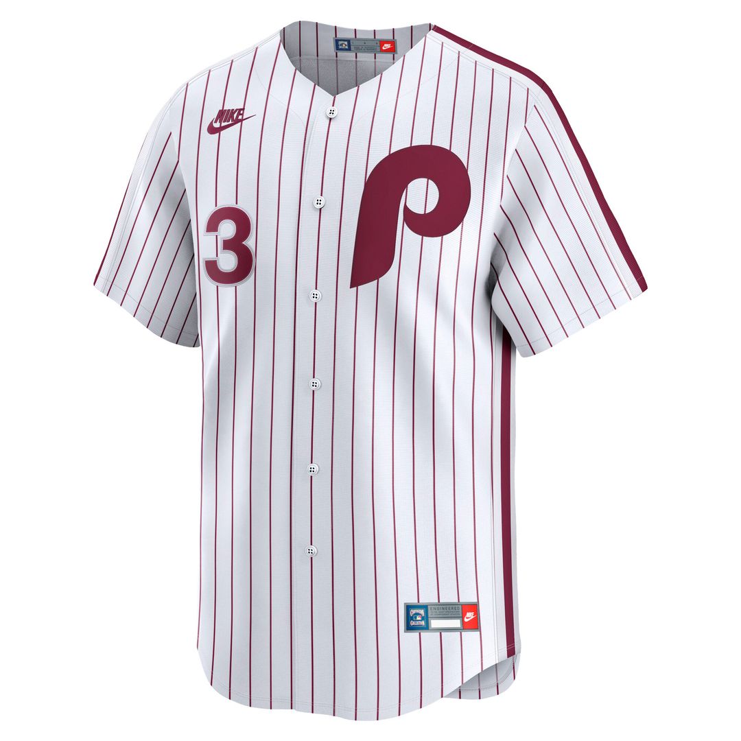 Philadelphia Phillies Bryce Harper Nike Cooperstown Limited Jersey - White MLB Team Jersey Baseball Fan Apparel