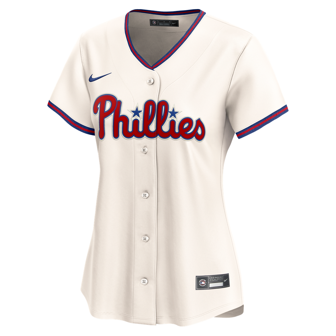 Philadelphia Phillies Ryan Howard Nike Women's Alternate 2 Limited Jersey - Cream MLB Team Jersey Baseball Fan Apparel