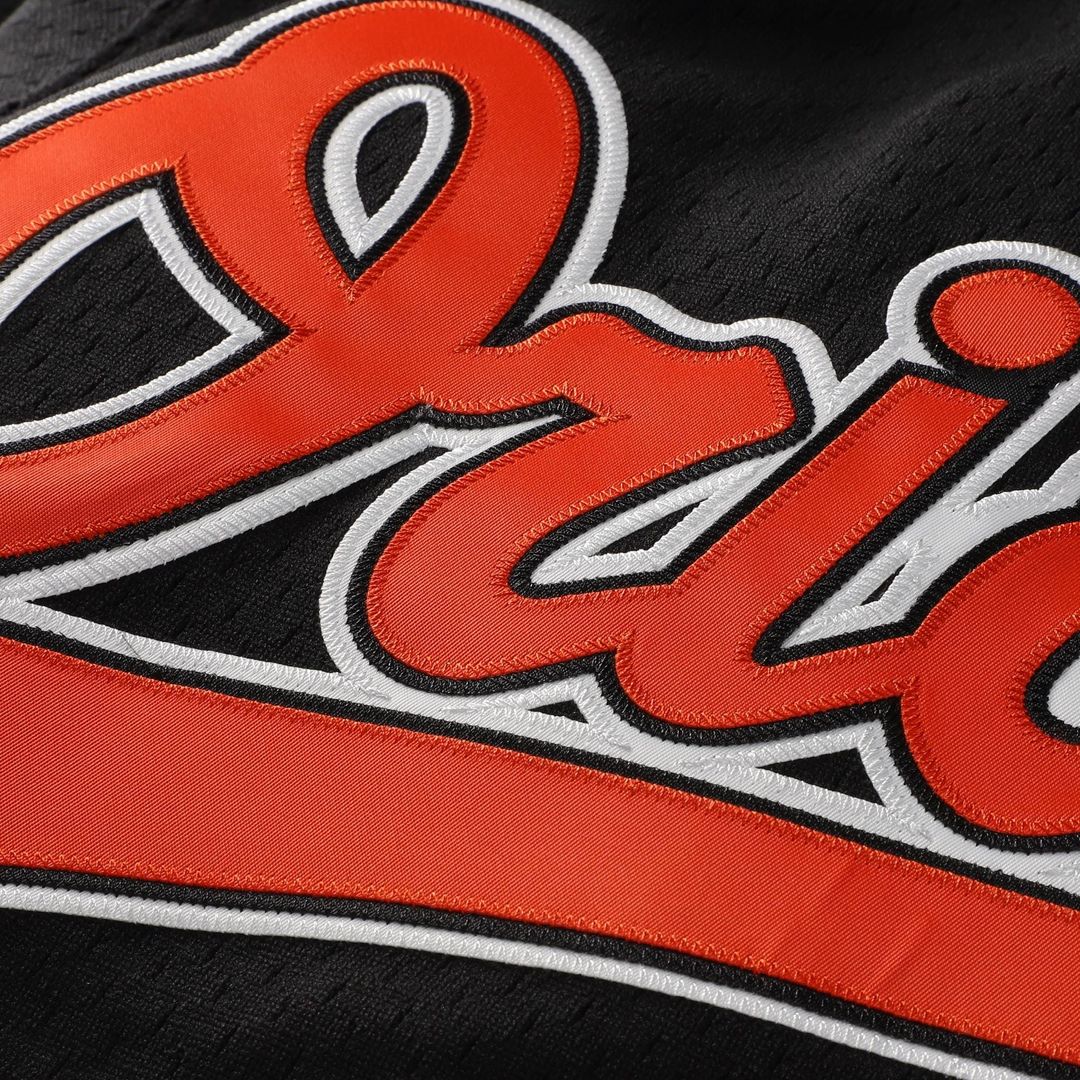 Baltimore Orioles Cal Ripken Jr. Mitchell & Ness Authentic Batting Practice Jersey - Black MLB Team Jersey Baseball Fan Apparel