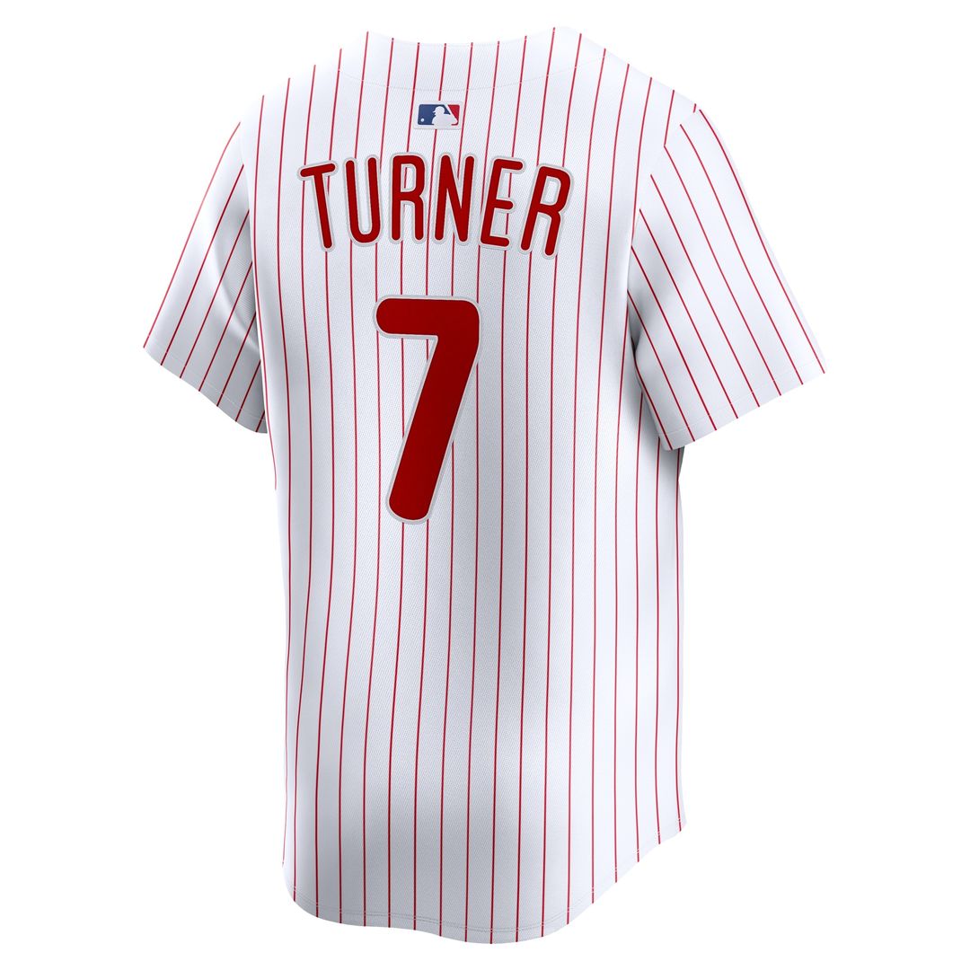Philadelphia Phillies Trea Turner Nike Alternate Limited Player Jersey - Light Blue MLB Team Jersey Baseball Fan Apparel