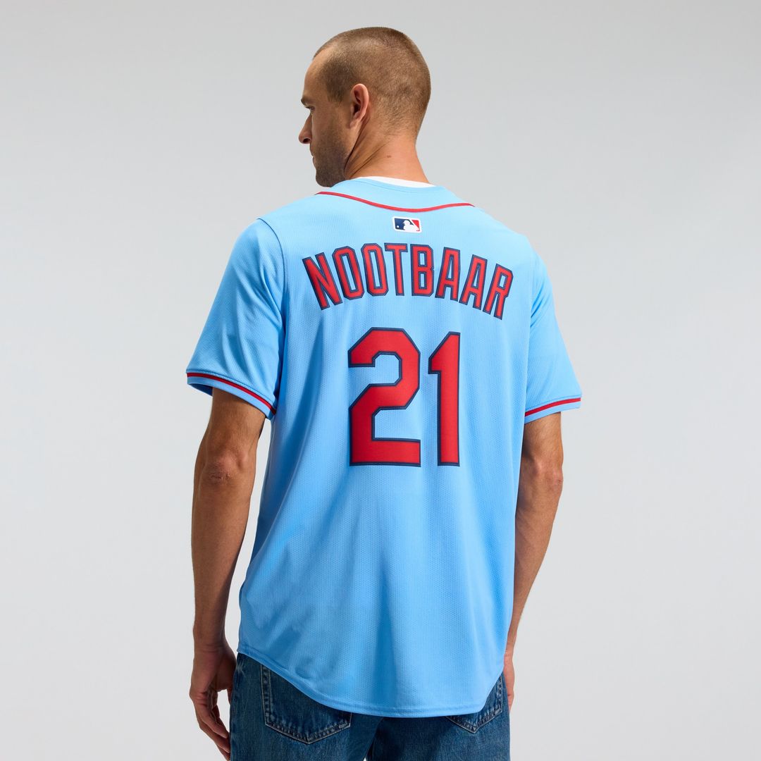 St. Louis Cardinals Lars Nootbaar Nike Alternate Limited Jersey - Light Blue MLB Team Jersey Baseball Fan Apparel