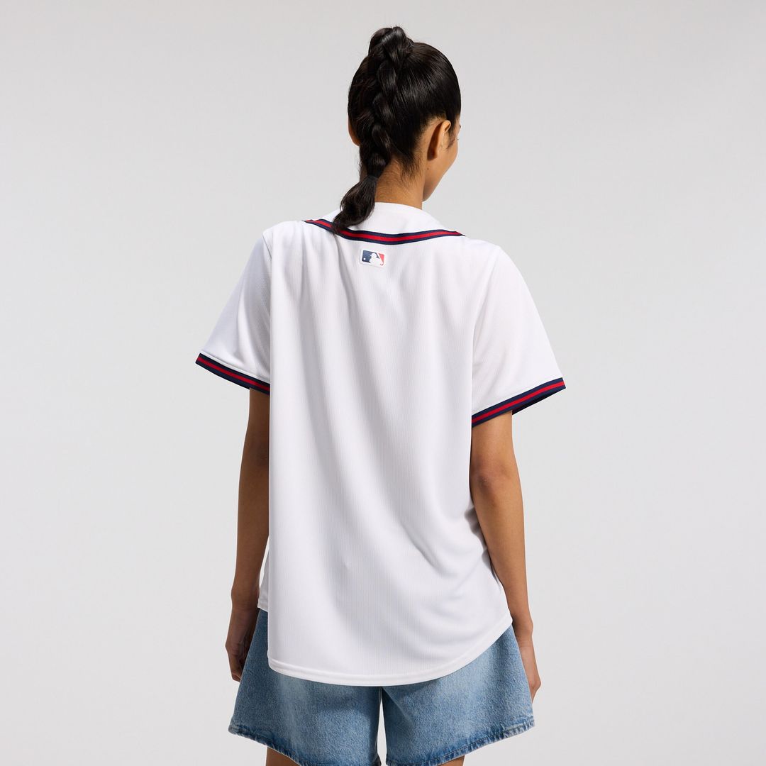 Atlanta Braves Nike Home Women's Limited Jersey - White MLB Team Jersey Baseball Fan Apparel