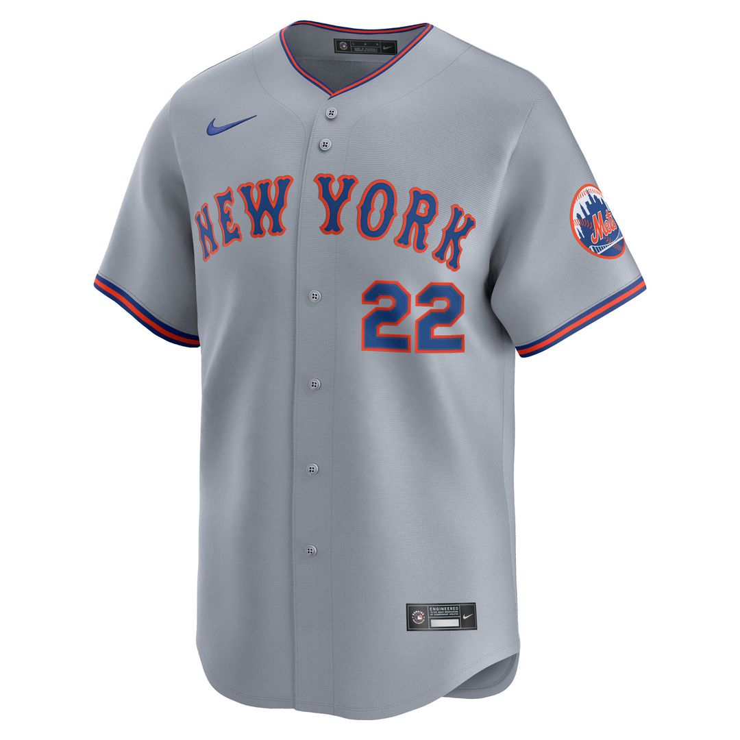 New York Mets Juan Soto Nike Alternate Limited Player Jersey - Black MLB Team Jersey Baseball Fan Apparel