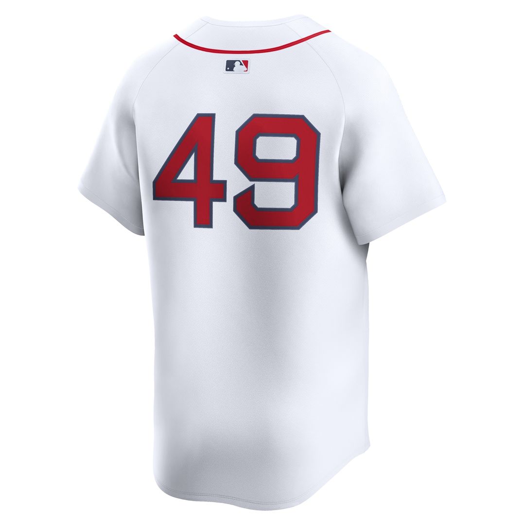 Boston Red Sox Tim Wakefield Nike Home Limited Player Jersey - White MLB Team Jersey Baseball Fan Apparel