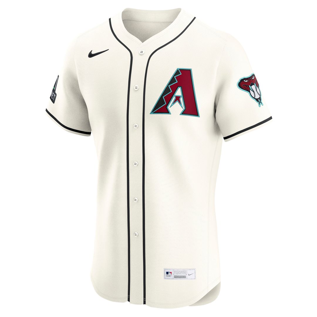 Arizona Diamondbacks Nike Home Elite Jersey - Cream MLB Team Jersey Baseball Fan Apparel