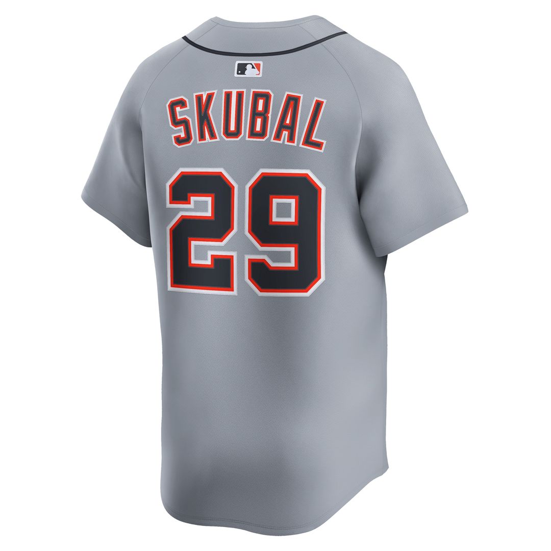 Detroit Tigers Tarik Skubal Nike Road Limited Jersey - Gray MLB Team Jersey Baseball Fan Apparel