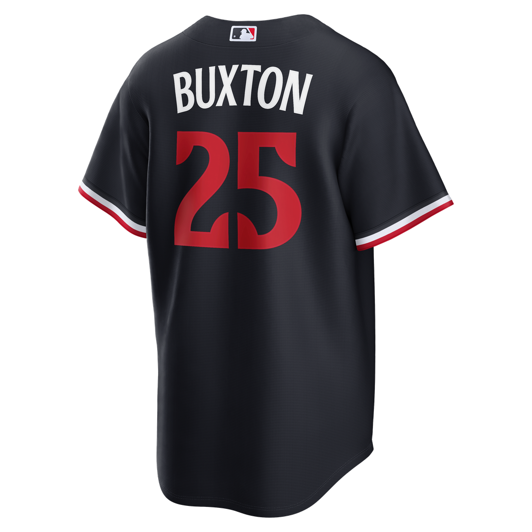 Minnesota Twins Byron Buxton Nike Alternate Replica Jersey - Navy MLB Team Jersey Baseball Fan Apparel