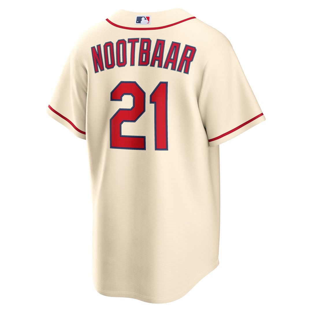 St. Louis Cardinals Lars Nootbaar Nike Alternate Replica Jersey - Light Blue MLB Team Jersey Baseball Fan Apparel
