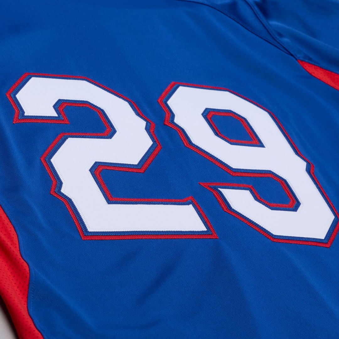 Texas Rangers Adrian Beltre Mitchell & Ness Cooperstown Mesh Batting Practice Button - Up Jersey - Royal MLB Team Jersey Baseball Fan Apparel