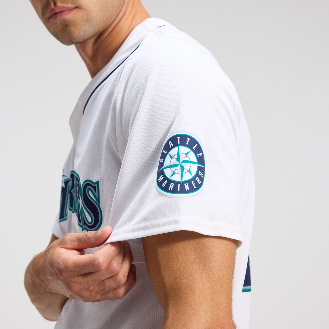 Seattle Mariners Cal Raleigh Nike Home Limited Player Jersey - White MLB Team Jersey Baseball Fan Apparel
