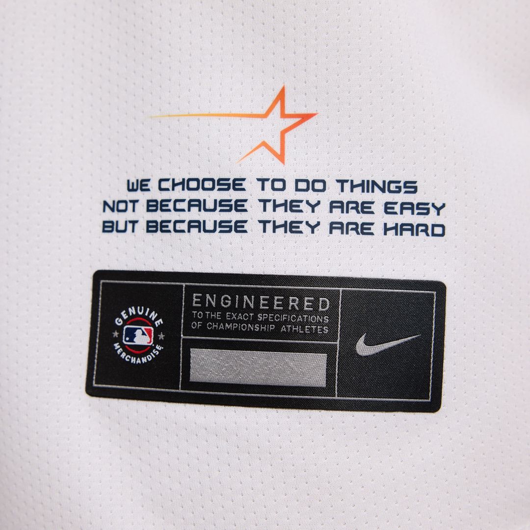 Houston Astros Jose Altuve Nike 2025 City Connect Limited Player Jersey - White MLB Team Jersey Baseball Fan Apparel