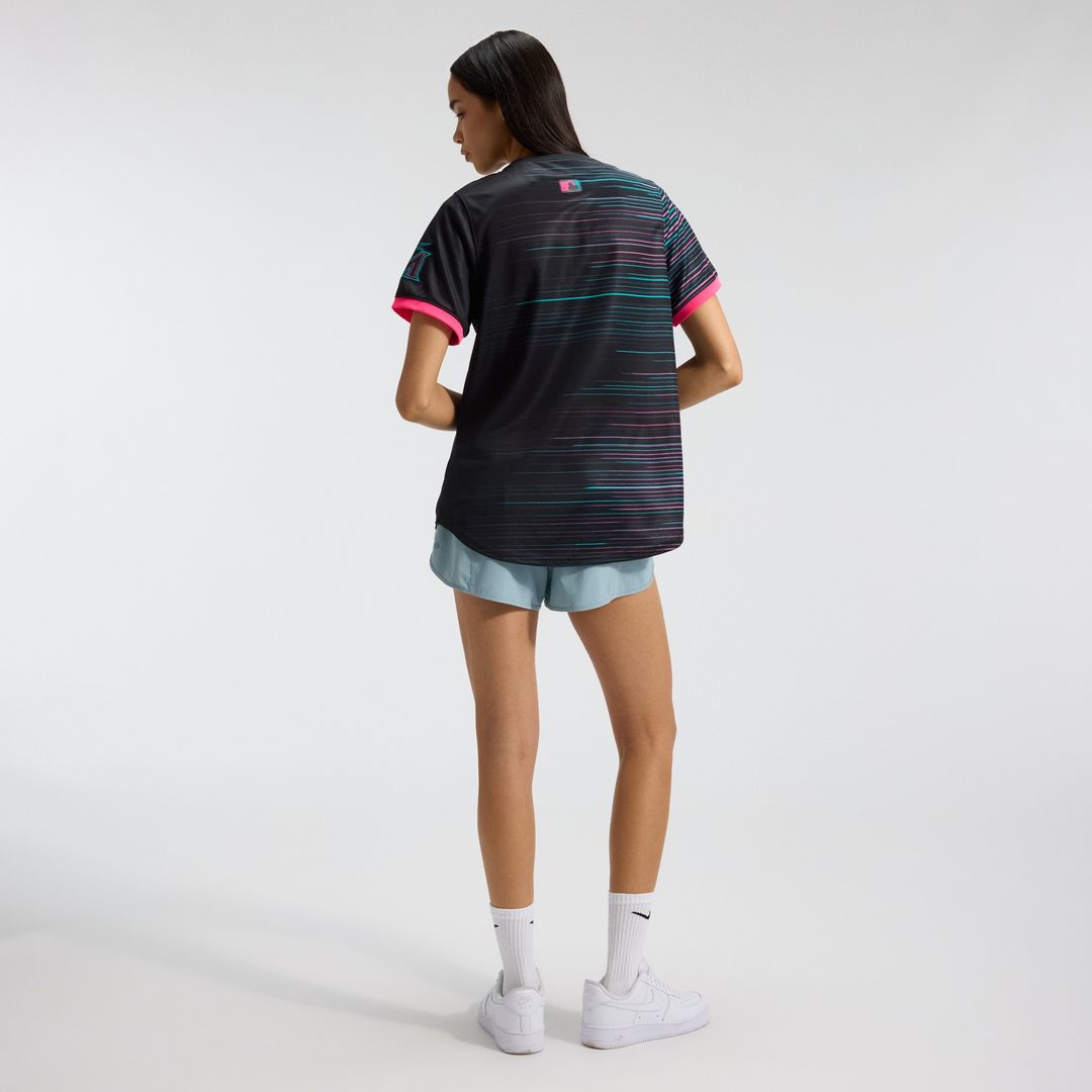 Miami Marlins Nike Women's 2025 City Connect Limited Jersey - Black MLB Team Jersey Baseball Fan Apparel