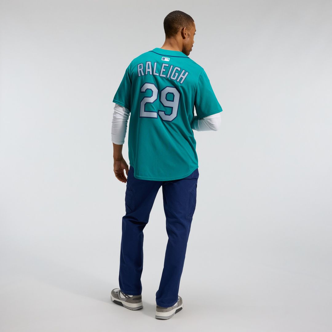 Seattle Mariners Cal Raleigh Nike Alternate Limited Jersey - Teal MLB Team Jersey Baseball Fan Apparel