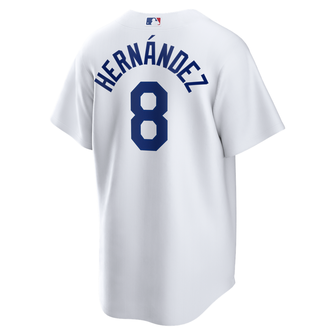 Los Angeles Dodgers Enrique Hernández Nike Home Replica Jersey - White MLB Team Jersey Baseball Fan Apparel
