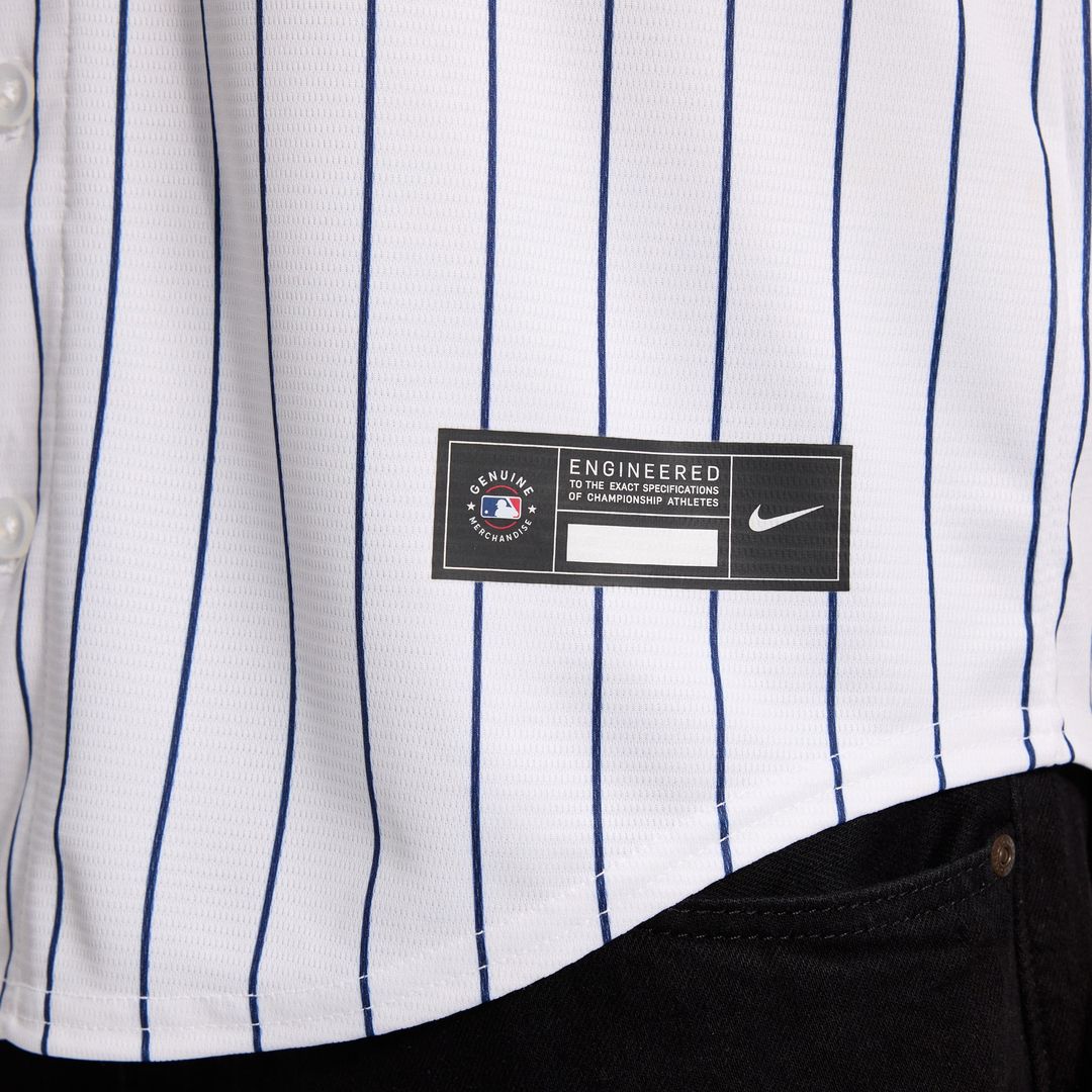 New York Yankees Nike Home Replica Team Jersey - White MLB Team Jersey Baseball Fan Apparel