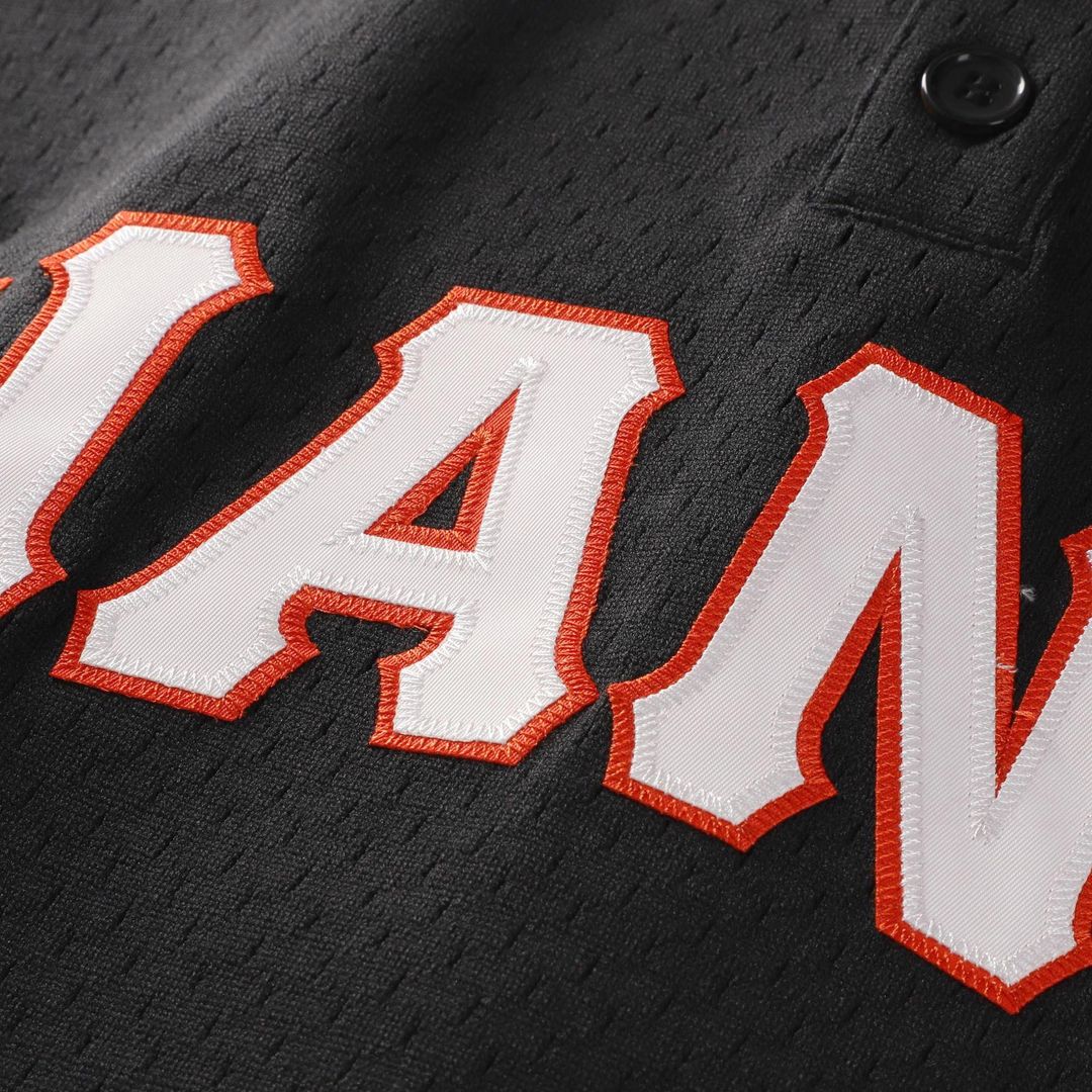 San Francisco Giants Matt Williams Mitchell & Ness Authentic Batting Practice Jersey - Black MLB Team Jersey Baseball Fan Apparel