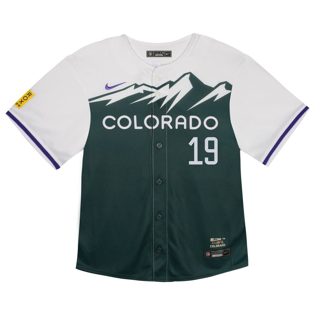 Colorado Rockies Charlie Blackmon Nike Toddler City Connect Limited Player Jersey - Green MLB Team Jersey Baseball Fan Apparel