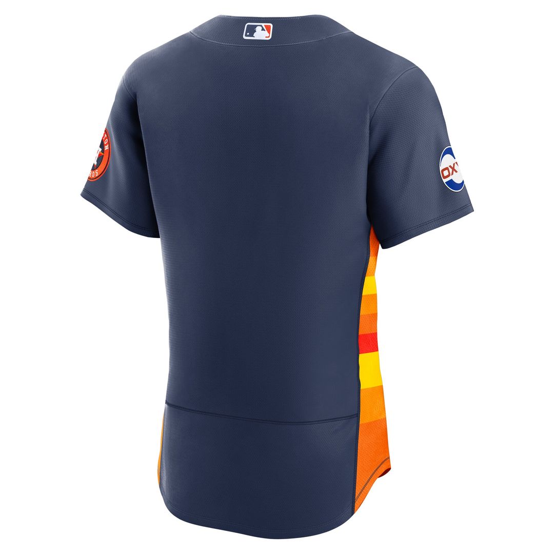 Houston Astros Nike Alternate 2 Authentic Jersey - Navy MLB Team Jersey Baseball Fan Apparel
